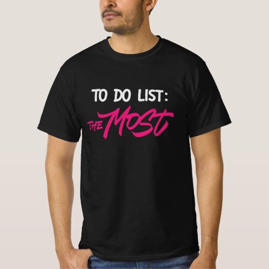 To Doリスト:最も多い Tシャツ (正面)