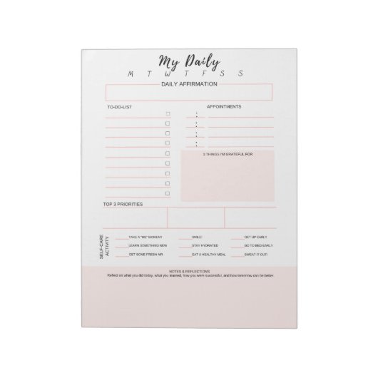 To Doリスト,確認チェックリスト |自己気に ノートパッド (回転)