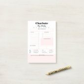 To-Doリスト | 肯定の感謝、自己のピ気にック ポストイット (デスク上)