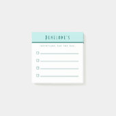 To Doリスト，表示意図チェックリスト ポストイット (正面)