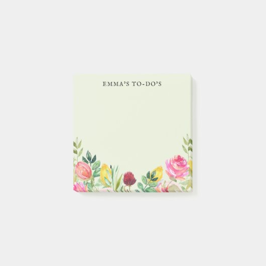 To Do パーソナライズされた List Post-It Notes ポストイット (正面)