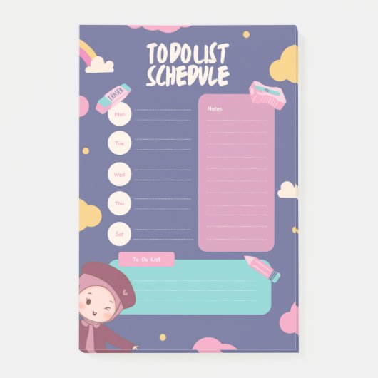 To do リストメモ帳 ポストイット (正面)