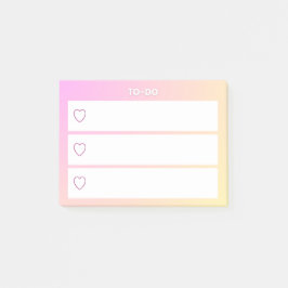 TO-DO Checklist Sticky Notes ポストイット
