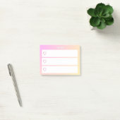 TO-DO Checklist Sticky Notes ポストイット (オフィス)