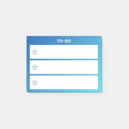 TO-DO Checklist Sticky Notes – 3 Line Task Pad ポストイット