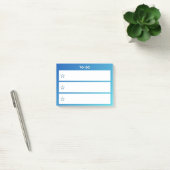 TO-DO Checklist Sticky Notes – 3 Line Task Pad ポストイット (オフィス)