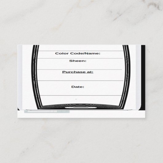 To do daily card 名刺 (裏面)