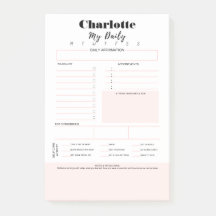 To-Do-List | ポジティブ思考 グラティチュード セルフ・ケア ピンク