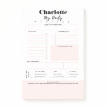 To-Do-List | ポジティブ思考 グラティチュード セルフ・ケア ピンク