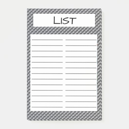 TO DO LIST ポストイット (正面)