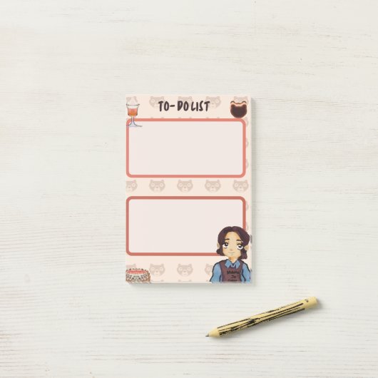 To-do list ポストイット (デスク上)