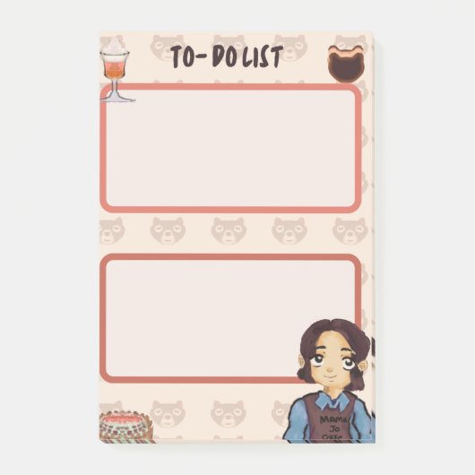 To-do list ポストイット (正面)