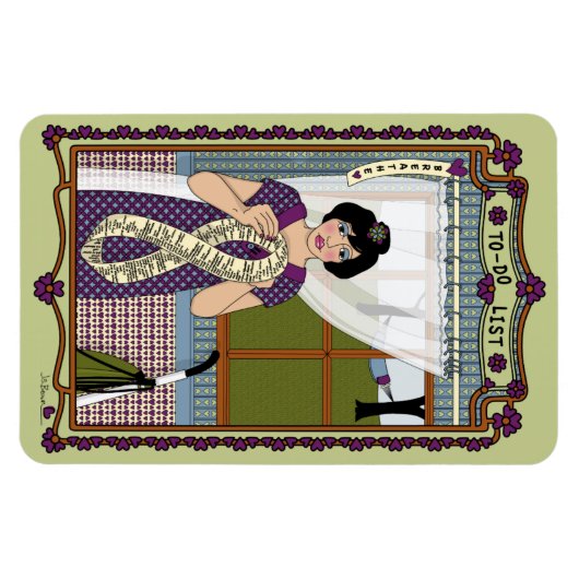 To-Do List_A_4x6冷蔵庫 マグネット (横)