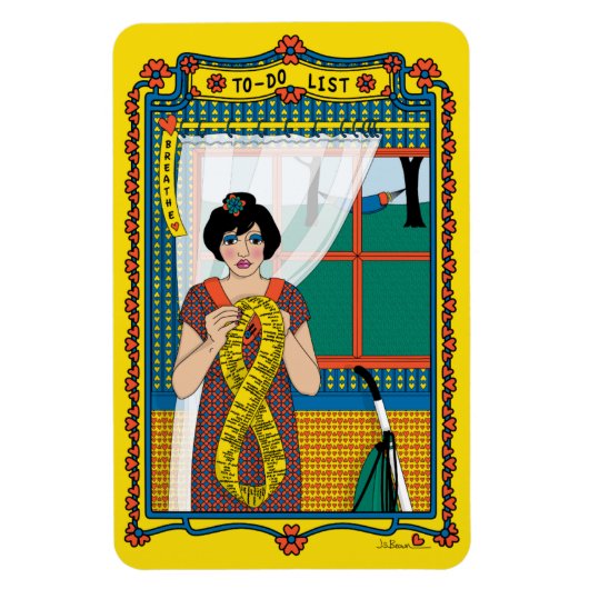 To-Do List_B_4x6冷蔵庫 マグネット (縦)