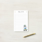 To Do List & Cute Skater Cat Post-it Notes ポストイット (デスク上)