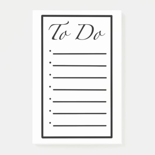 To Do List Post it Notes ポストイット (正面)