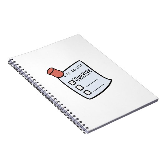 To-Do List: Survive  ノートブック (右側)
