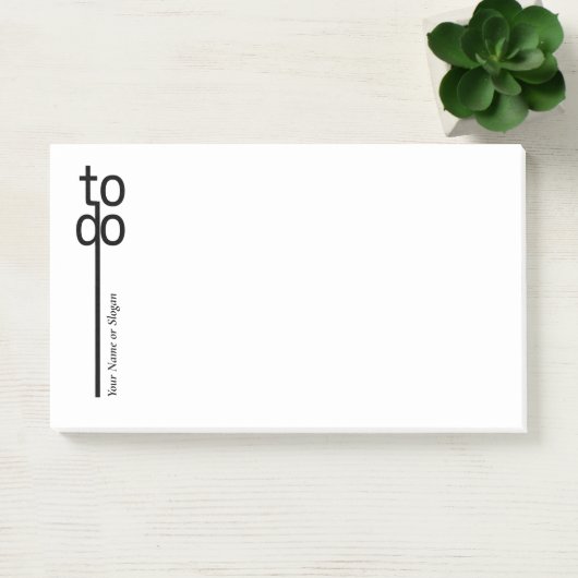 To Do Personalized Post It Notes ポストイット (オフィス)