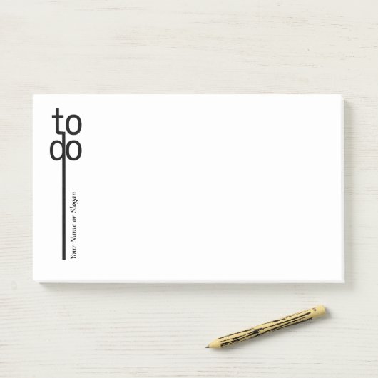 To Do Personalized Post It Notes ポストイット (デスク)