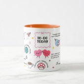 To Do Today Mug Design マグカップ (中央)