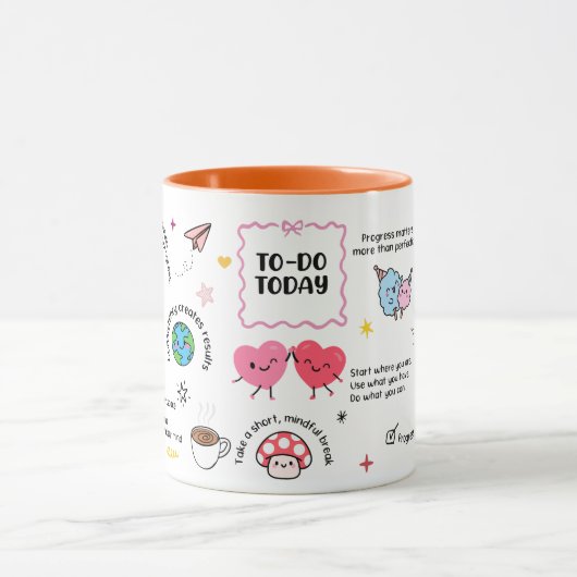 To Do Today Mug Design マグカップ (中央)