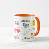 To Do Today Mug Design マグカップ (正面右)