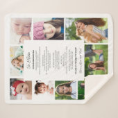 To Duter卒業の日9写真 シェルパブランケット (正面(横))