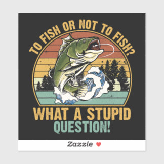 TO FISH OR NO TO FISH シール