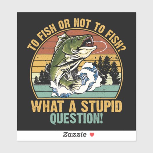 TO FISH OR NO TO FISH シール (シート)
