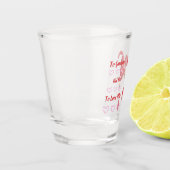 To Gnome Me is To Love Me on a  ショットグラス (左)