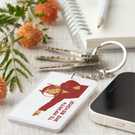 To infinity and bey キーホルダー (正面右)