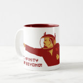 To infinity and bey ツートーンマグカップ (正面左)