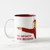 To infinity and bey ツートーンマグカップ (左)