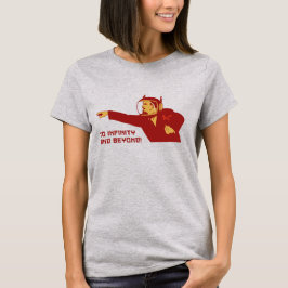 To infinity and bey tシャツ