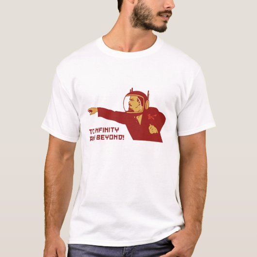 To infinity and bey tシャツ (正面)