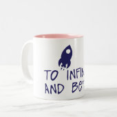 to infinity and beyond citation fuser ツートーンマグカップ (正面左)