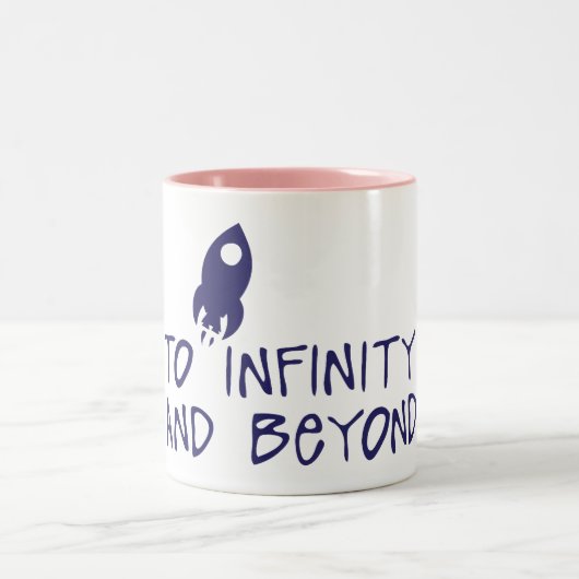 to infinity and beyond citation fuser ツートーンマグカップ (中央)