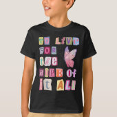 To Live For The Hope Of It Music  Tシャツ (正面)