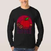 To Much Teacher Not Enough Coffee  Teacher 1 Tシャツ (正面)