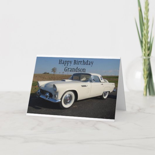 **TO MY CLASSIC GRANDSON*** BIRTHDAY CARD カード (正面)