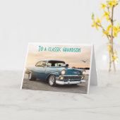 TO MY "CLASSIC GRANDSON" ENJOY YOUR BIRTHDAY  カード (黄色い花)