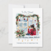 To my Friend Christmas カード (正面)