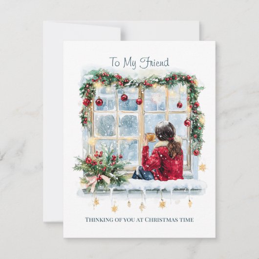 To my Friend Christmas カード (正面)