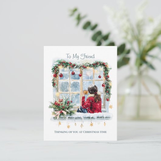 To my Friend Christmas カード (スタンド正面)