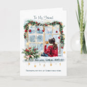 To My Friend Christmas カード (正面)