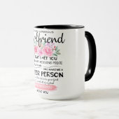 To My GIRLFRIEND Mug Best Gift For Girlfriend マグカップ (正面右)