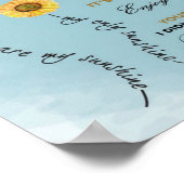 To My Granddaughter Gift, Grandkids Birthday Gift ポスター (角)