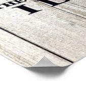 To My Husband Design Gift | Love Letter To Him | ポスター (角)