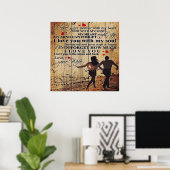 To My Husband Design | Letter To Him | Lovely Gift ポスター (ホームオフィス)