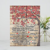 To My Husband | Funny Quotes To Husband Gift メニュー (スタンド正面)
